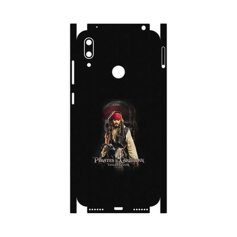 برچسب پوششی ماهوت مدل PIRATES OF THE CARIBBEAN-FullSkin مناسب برای گوشی موبایل هوآوی Y7 Prime 2019