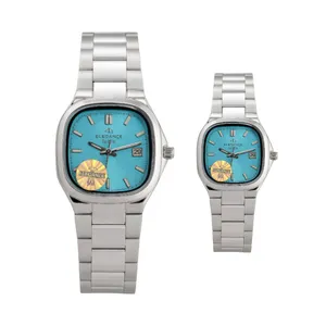 ست ساعت مچی عقربه‌ای کوارتز زنانه و مردانه مدل ES8138