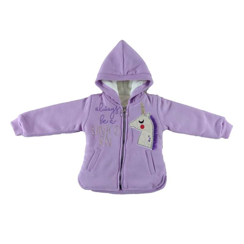 سویشرت دخترانه مدل تک شاخ کد 0053