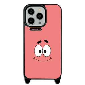 AKAM AMC-WLA13PRO-SPONGE BOB13 Cover For Apple iPhone 13 Pro