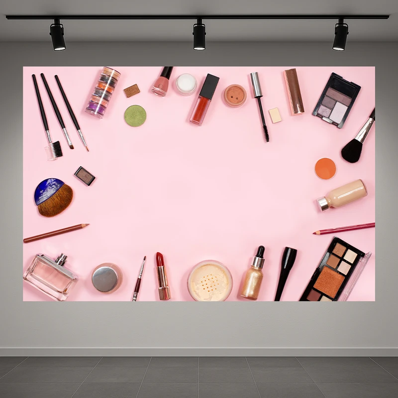 پوستر طرح ست میکاپ مدل استودیو رنگی کد AR3060675