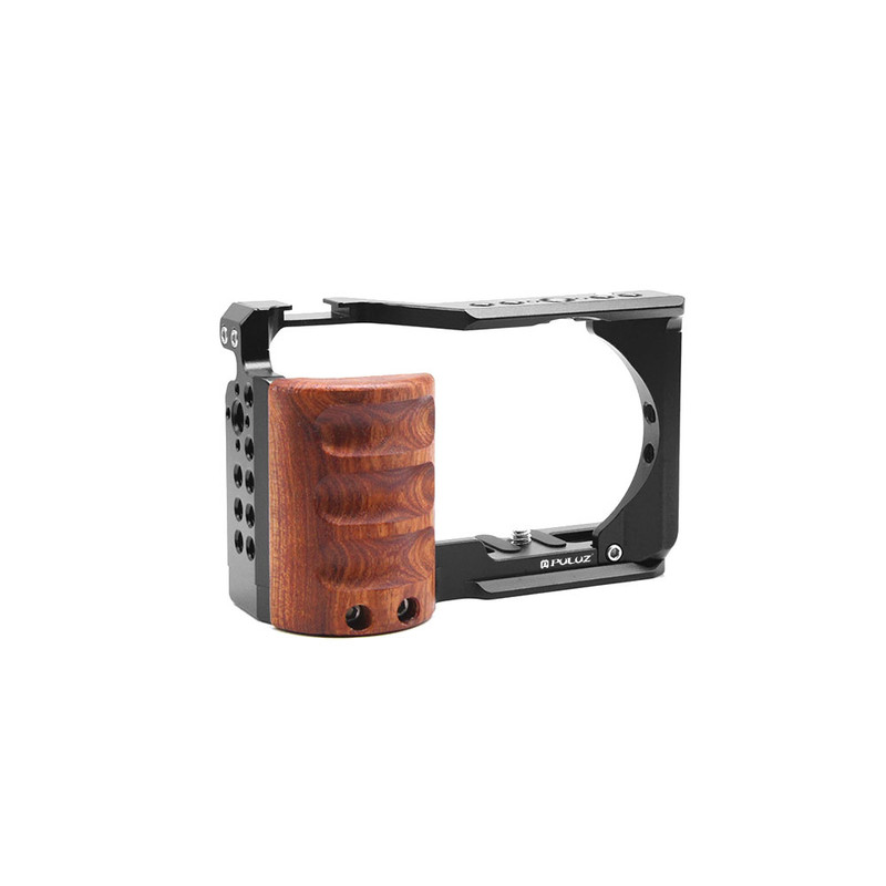 کیج نگهدارنده دوربین پلوز مدل Handle cage PU3118 مناسب دوربین Sony ZV-E10