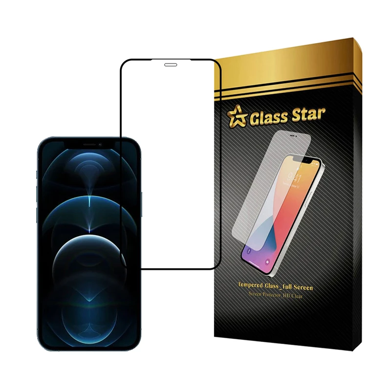 محافظ صفحه نمایش گلس استار مدل FULSLGS مناسب برای گوشی موبایل اپل iPhone 12 mini