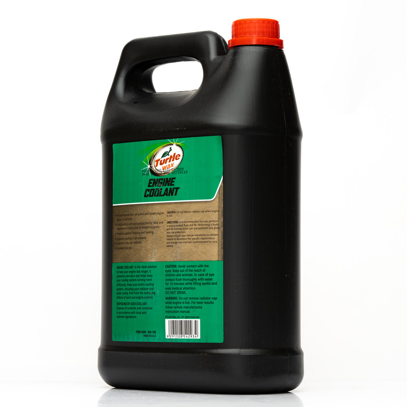 آب رادیاتور ترتل واکس مدل Red Engine Coolant حجم 3.78 لیتر