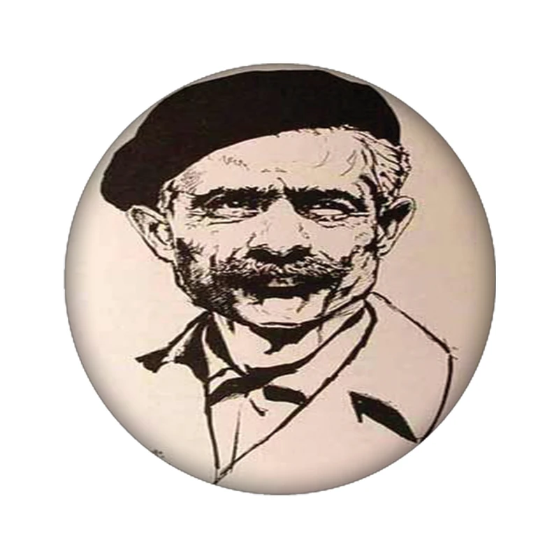 استیکر لپ تاپ طرح جلال آل احمد کد 4199
