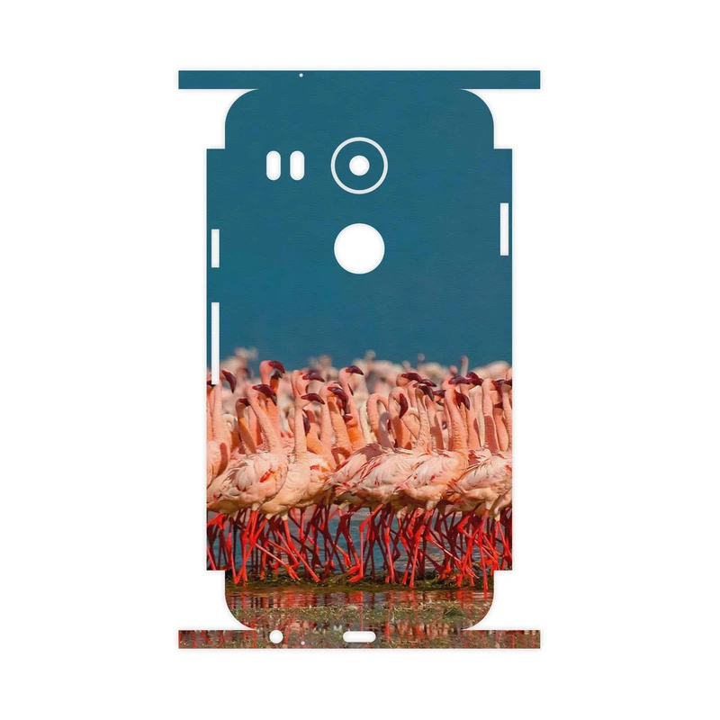 برچسب پوششی ماهوت مدل Flamingo-FullSkin مناسب برای گوشی موبایل گوگل Nexus 5X