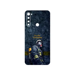 MAHOOT Firefighter Cover Sticker for Xiaomi Redmi Note 8
