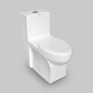 توالت فرنگی دو زمانه چینی کرد مدل چ ک آدونیس