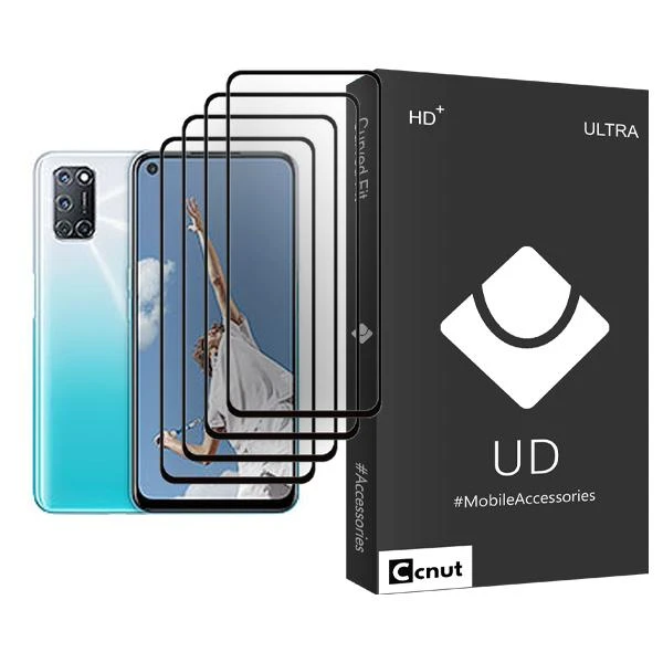 محافظ صفحه نمایش کوکونات مدل UDB Ultra MIX004 مناسب برای گوشی موبایل اوپو A52 بسته چهار عددی