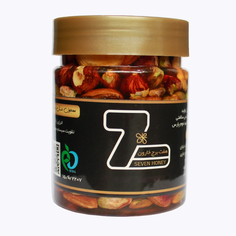 معجون عسل و مغزیجات هفت برج خارون - 500 گرم