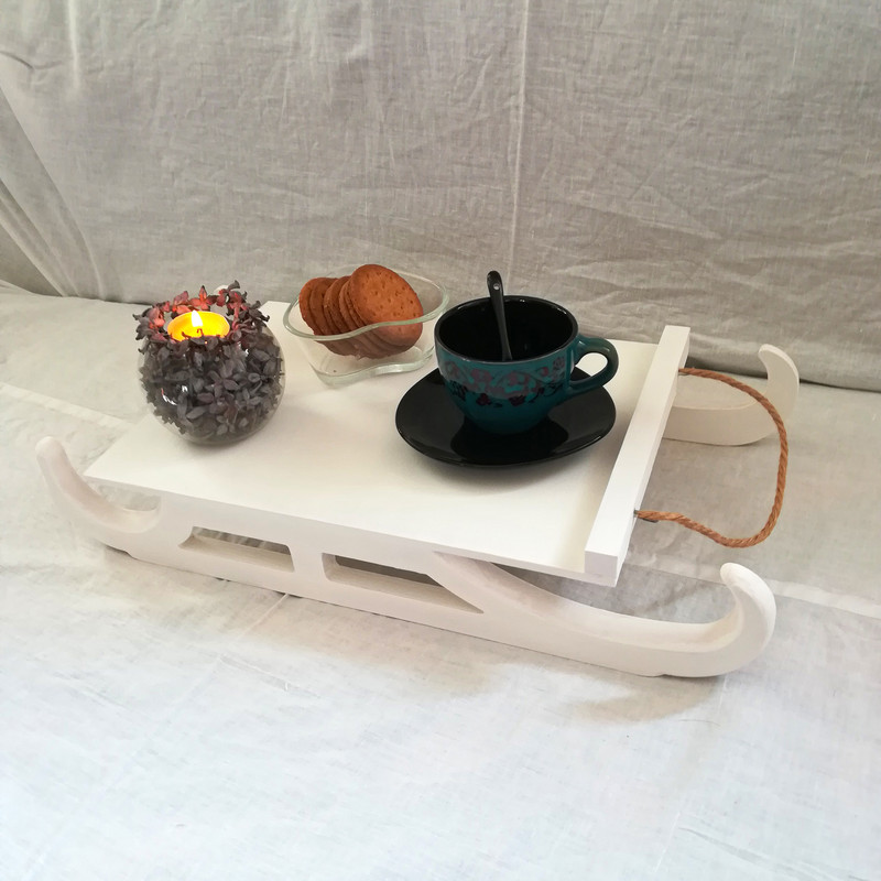 سینی سرو طرح سورتمه مدل happy