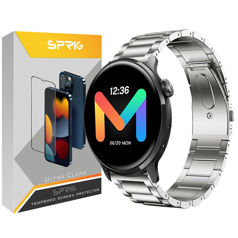 بند اسپریگ مدل 3Bid-22SP مناسب برای ساعت هوشمند شیائومی Mibro X1 / A1 / Lite / Lite 2