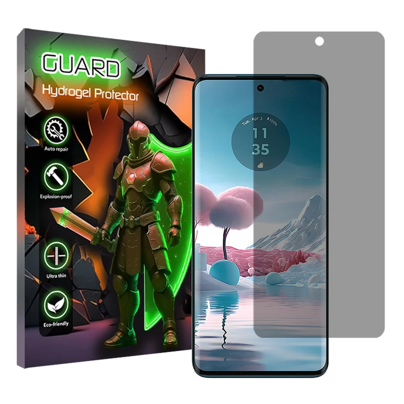 محافظ صفحه نمایش حریم شخصی گارد مدل Tough مناسب برای گوشی موبایل موتورولا Edge 40 Neo