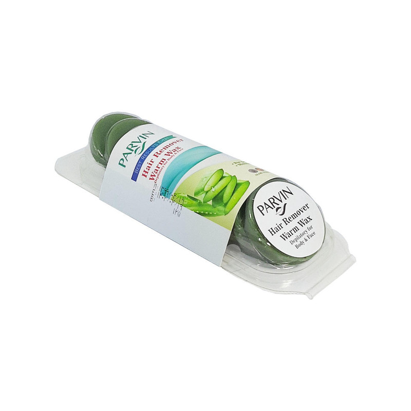 وکس موبر پروین مدل Aloe vera وزن 20 گرم بسته 10 عددی وکس موبر پروین مدل Aloe vera وزن 20 گرم بسته 10 عددی