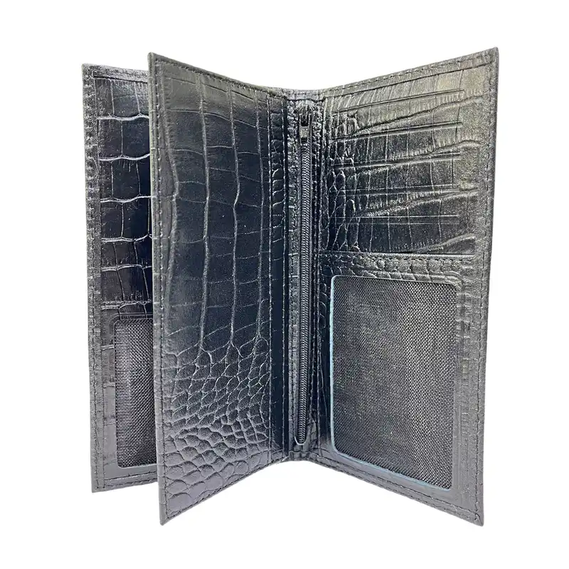 ست هدیه مردانه سرزمین چرم مدل استیون رنگ مشکی