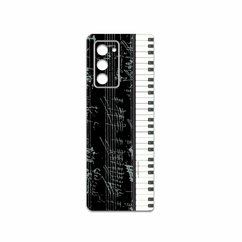 برچسب پوششی ماهوت مدل Piano-Instrument مناسب برای گوشی موبایل سامسونگ Galaxy Z FOLD 2