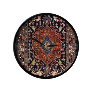 ساعت دیواری مدوپد طرح فرش یالمه مدل C-Yalmeh02