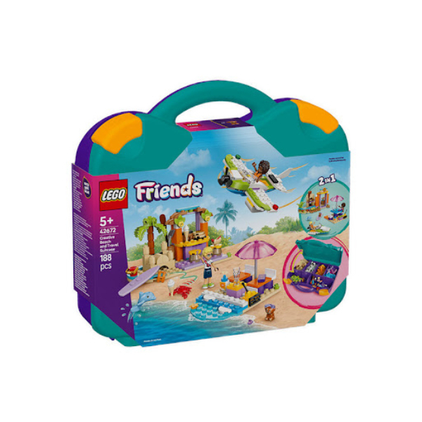 لگو سری 42672 Friends Creative Beach and Travel Suitcase