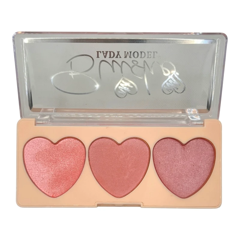 پالت رژگونه لیدی مدل love شماره 1