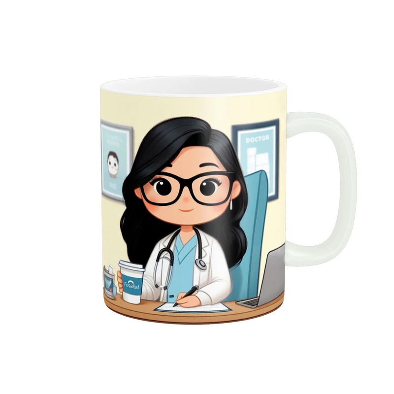 ماگ پادآفرین مدل روز پرستار مبارک کد p1763