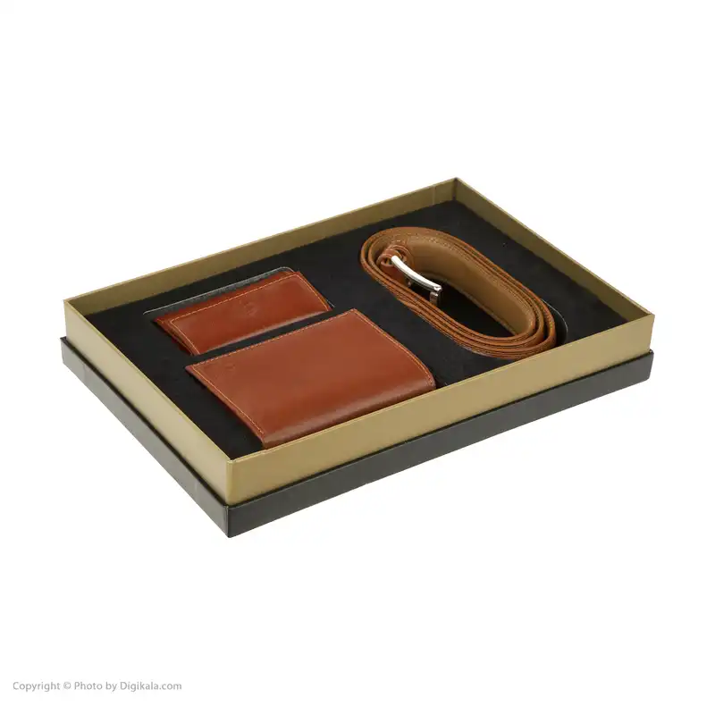 ست هدیه مردانه رویال چرم کد SL2