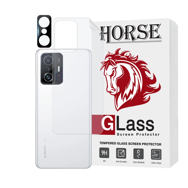 محافظ پشت گوشی هورس مدل MTBFULH مناسب برای گوشی موبایل شیائومی 11T Pro به همراه محافظ لنز