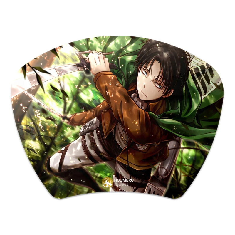 ماوس پد هومرو مدل MC1016 طرح انیمه اتک آن تایتان