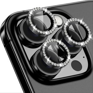 محافظ لنز دوربین گوف مدل رینگی نگین دار مناسب برای گوشی موبایل اپل iPhone 16 Pro /16 Pro Max