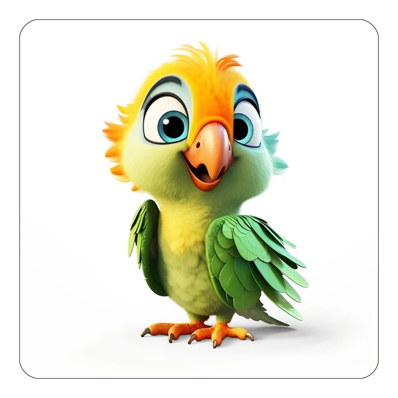 مگنت کاکتی طرح حیوانات کارتونی مدل mp28014