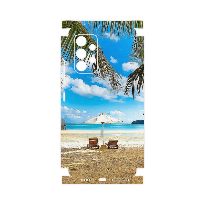 برچسب پوششی ماهوت مدل Beach-FullSkin مناسب برای گوشی موبایل سامسونگ Galaxy A53 5G