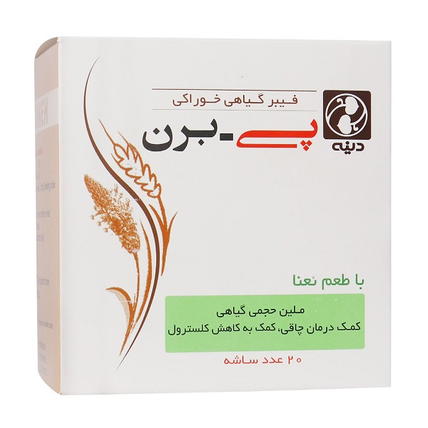 ساشه پی برن نعنایی دینه بسته 20 عددی