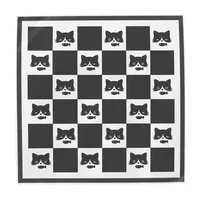 دستمال سر و گردن زنانه هاماگراف مدل cute cat