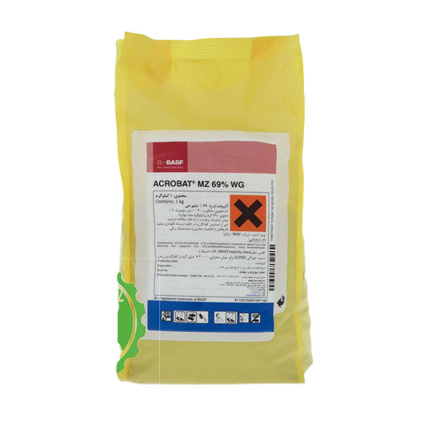 پودر قارچ کش و حشره کش مدل MZ آکروبات وزن 1000 گرم پودر قارچ کش و حشره کش مدل MZ آکروبات وزن 1000 گرم
