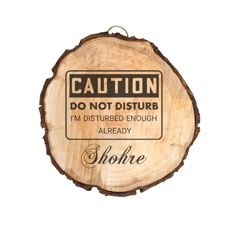 دیوار کوب چوبی مدل اسم شهره 52785