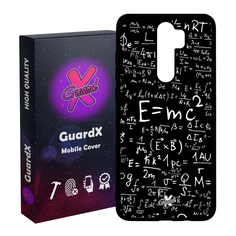 کاور گارد ایکس طرح فیزیک مدل Glass10085 مناسب برای گوشی موبایل شیائومی Redmi 9 / 9 Prime