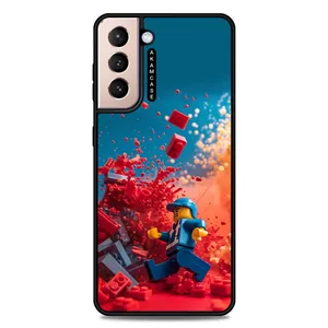 AKAM AMC-WSGS21P-LEGO-27 Cover For Samsung Galaxy S21 Plus