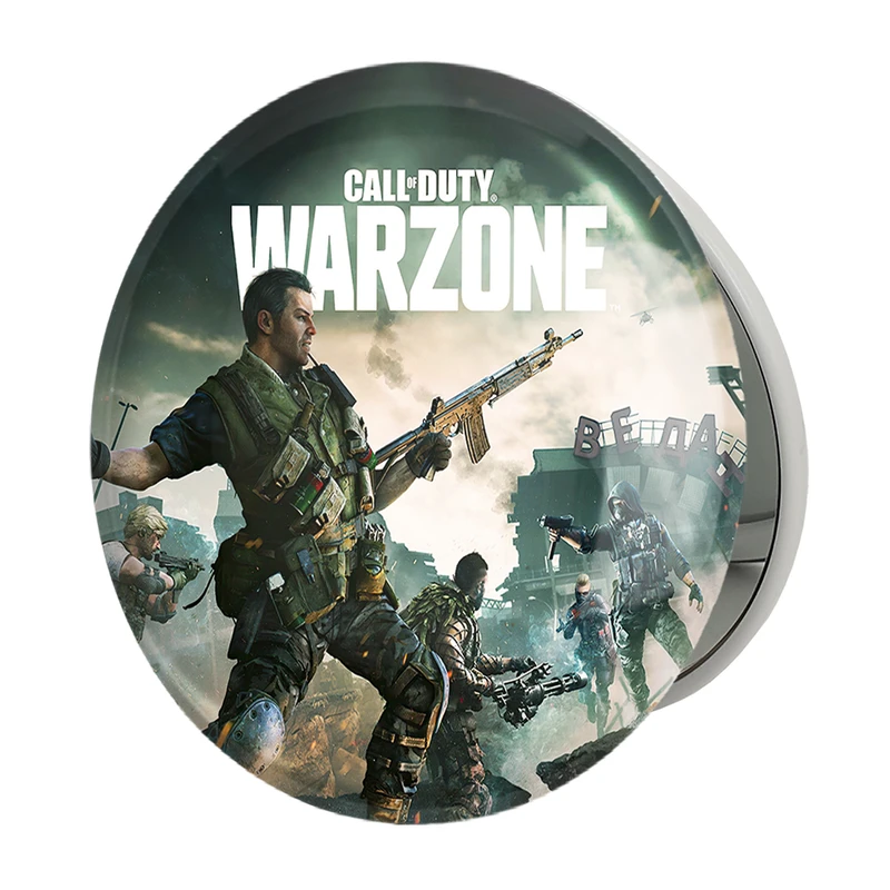 آینه جیبی خندالو طرح بازی کال آف دیوتی مدرن وارفر وارزون گوست مدل تاشو کد 26123 