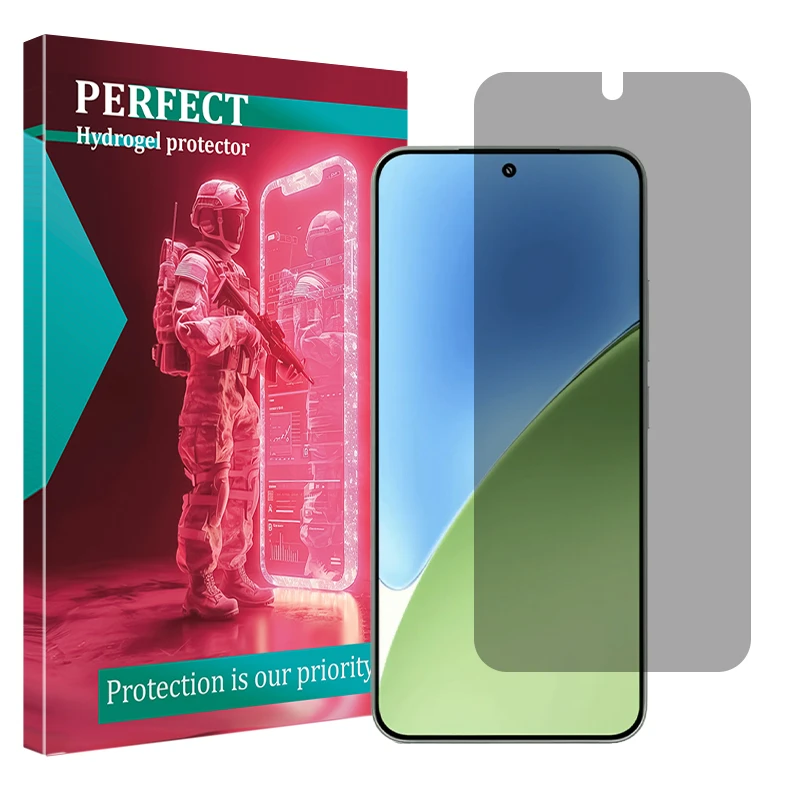 محافظ صفحه نمایش حریم شخصی پرفکت مدل Tough مناسب برای گوشی موبایل شیائومی 15 Pro