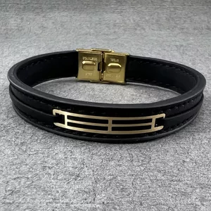 دستبند طلا 18 عیار مردانه دوست خوب مدل dk052 