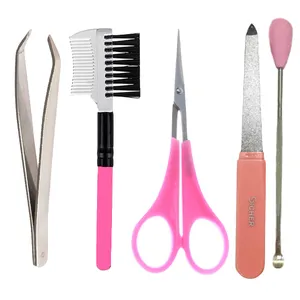 مجموعه تجهیزات ابرو و سوهان ناخن مدل beauty goods