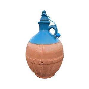 بطری سفالی مدل گرد کد 02