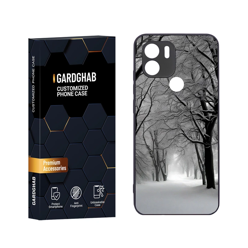 کاور گارد قاب مدل دور ژله ای منظره و طبیعت مناسب برای گوشی موبایل شیائومی Redmi A1 Plus / A2 Plus / Poco C50 / Poco C51