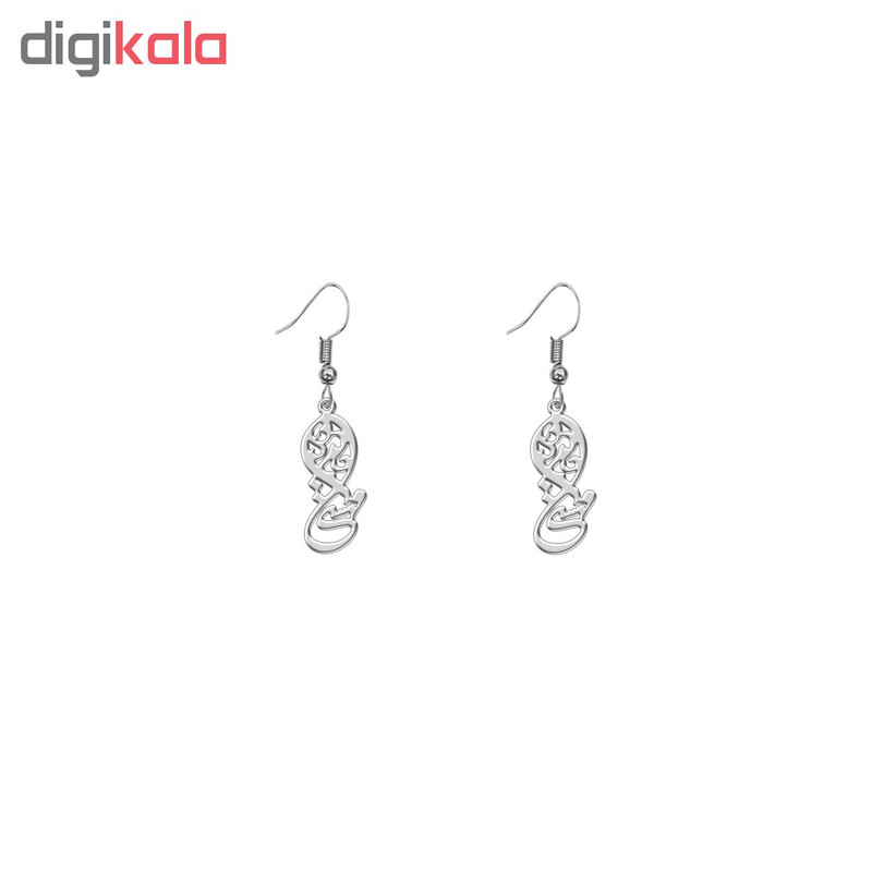 نیم ست نقره زنانه ترمه 1 طرح مهستی کد L523