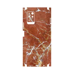 MAHOOT Red Marble-FullSkin Cover Sticker for Infinix Note 10