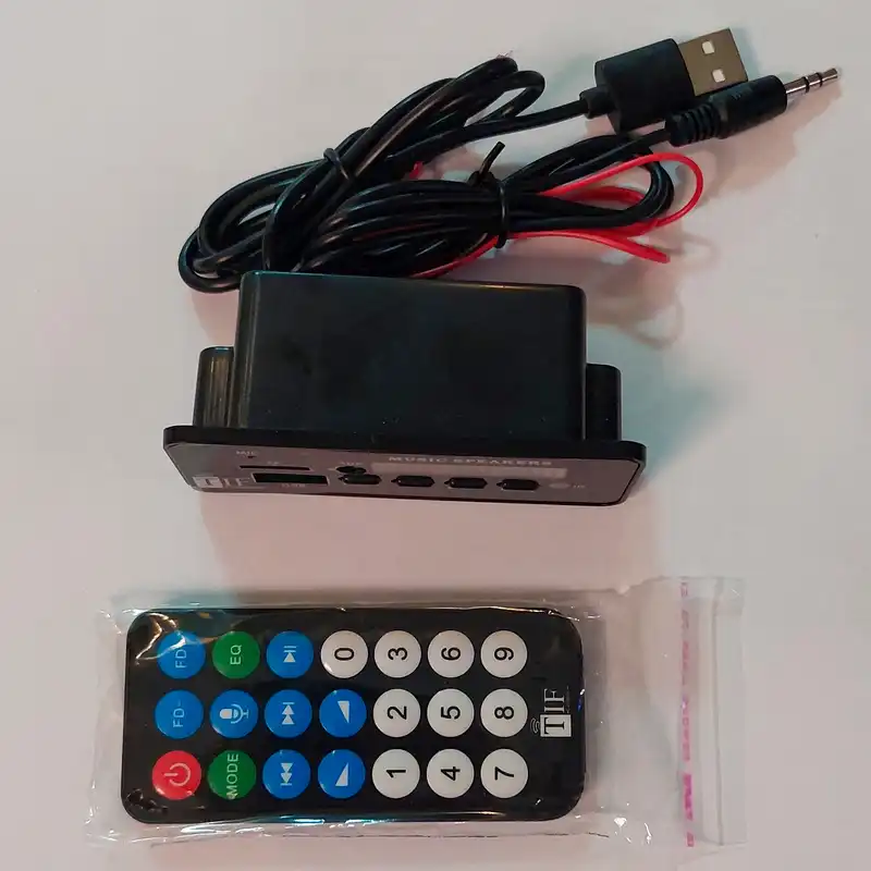 پخش کننده خانگی تیف مدل برد فلش خور وبلوتوث جعبه دار