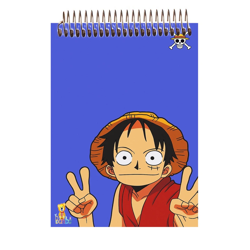 دفتر شطرنجی 100 برگ بانیبو مدل کارتونی کد 1146