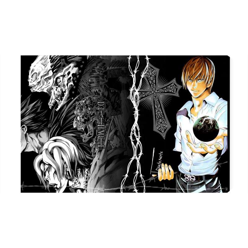 تابلو شاسی عرش مدل انیمه دفترچه مرگ Death Note کد As2553 تابلو شاسی عرش مدل انیمه دفترچه مرگ Death Note کد As2553