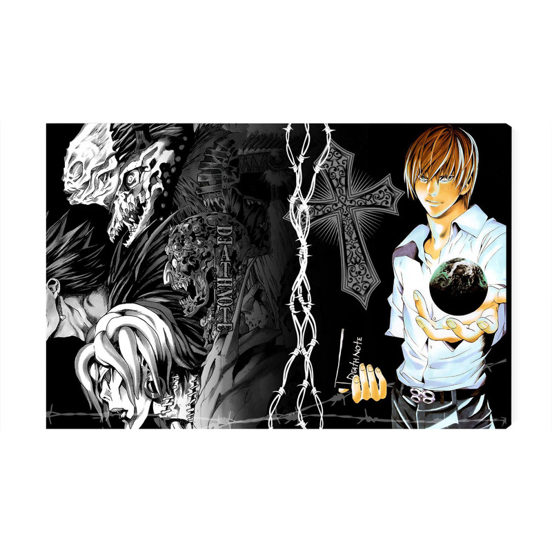 تابلو شاسی عرش مدل انیمه دفترچه مرگ Death Note کد As2553 تابلو شاسی عرش مدل انیمه دفترچه مرگ Death Note کد As2553