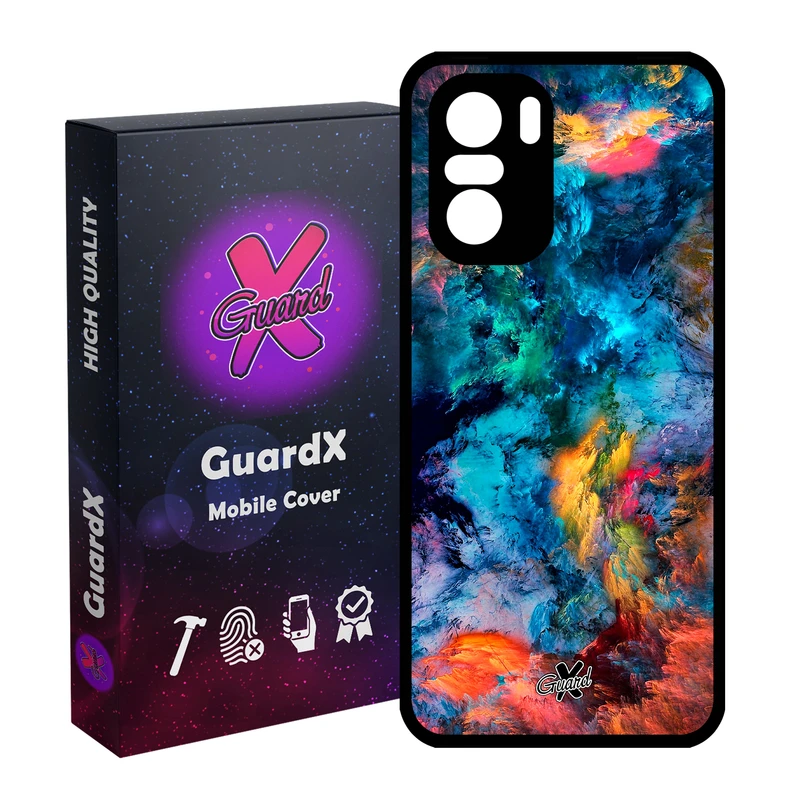 کاور گارد ایکس طرح Colors مدل Glass10117 مناسب برای گوشی موبایل شیائومی Poco F3/MI 11X/MI 11X Pro/Redmi K40/K40 Pro