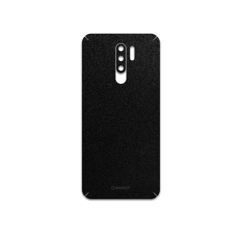 برچسب پوششی ماهوت مدل Black-Suede مناسب برای گوشی موبایل شیائومی Redmi 9